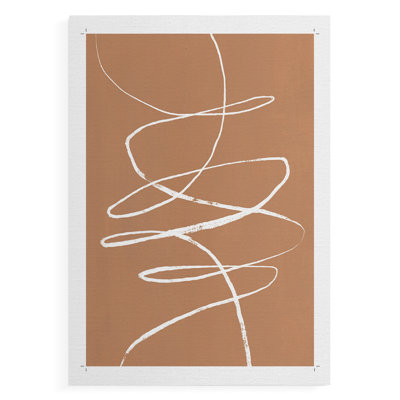 Terracotta Drift II - Impression sur toile seulement - NON CADRE