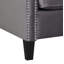 Fauteuil en polyester capitonné de 29 po de largeur Chilukki-69823074