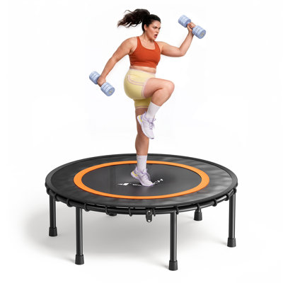 MERACH 40" Fitness Trampoline Rebounder for Adults, 330 lb Weight Capacity, Home Cardio Workout