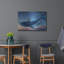  «Riding A Flying Whale» par Ann Klee, art mural en métal, 36 po x 24 po-1370370082