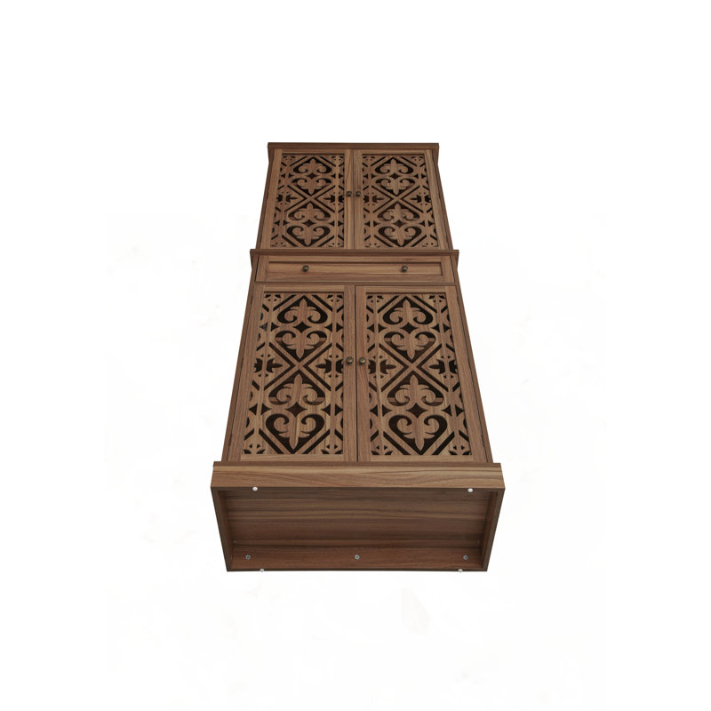4 Door Cabinet with 1 Drawer