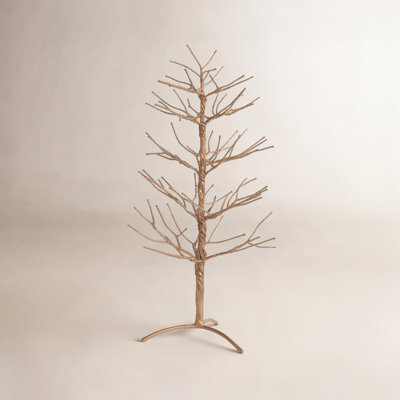 Metal Folding Tabletop Christmas Tree