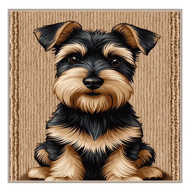 Tapis lavable pour chien Welsh Terrier, Tapis de couloir 2 pi x 4 pi