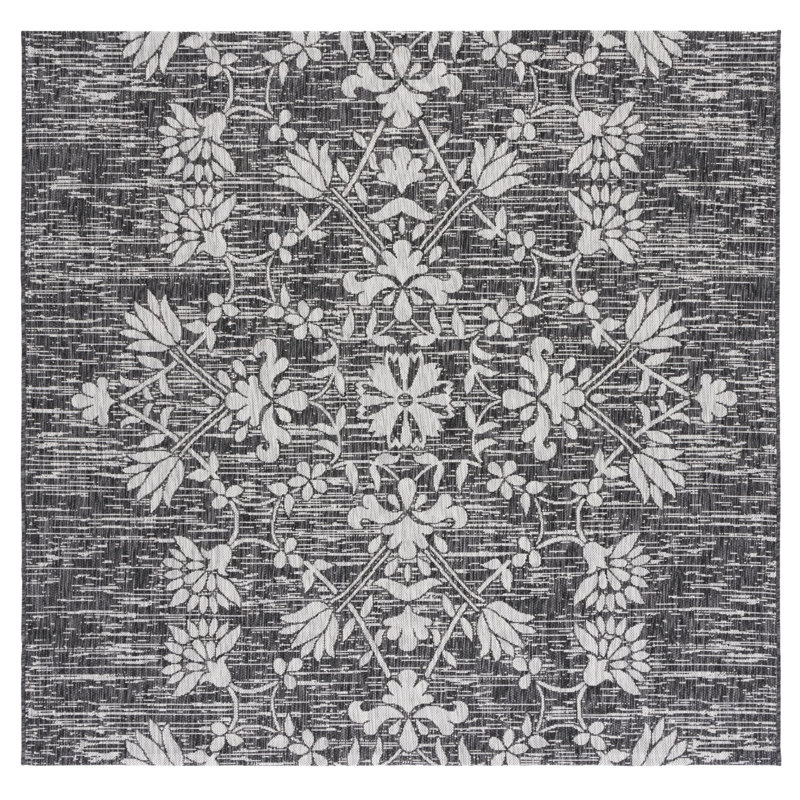 Tapis d'intérieur / extérieur Amedee Performance, Carré 6 pi 7 po