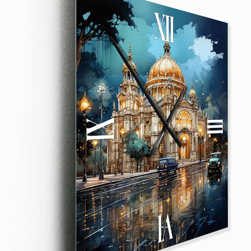 Jaxion - Horloge murale paysages urbains, Grand