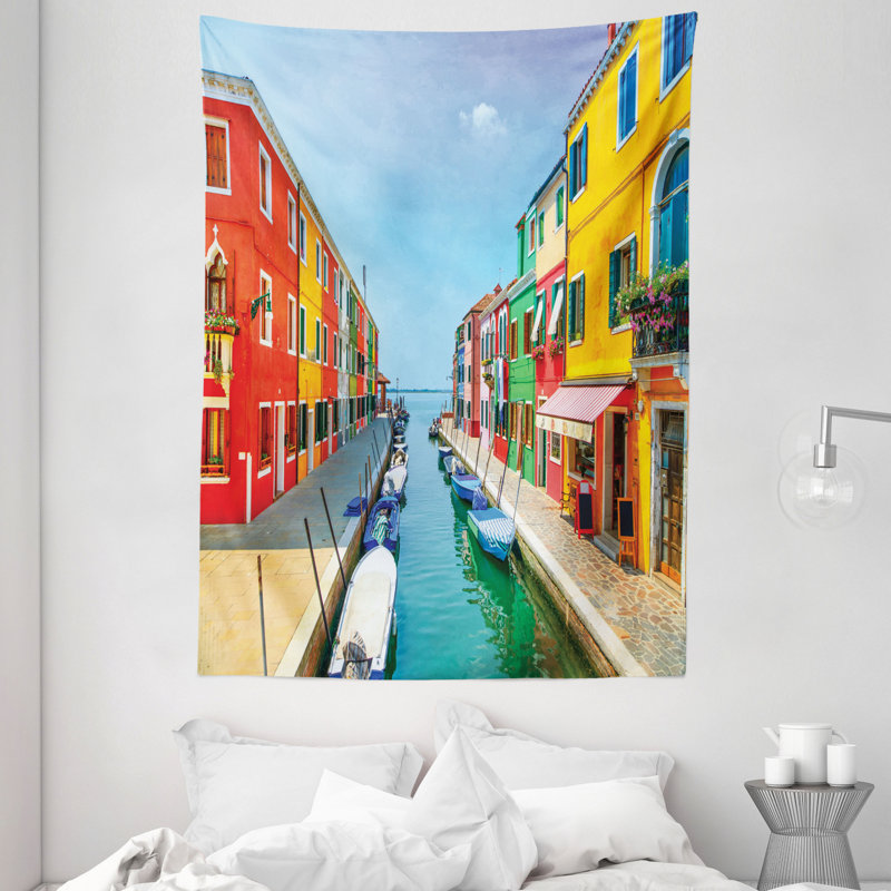 Tapisserie en polyester, H 80 po x l 60 po
