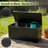 260 Gallons Resin Waterproof Lockable Deck Box