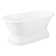 Henley 60" Cast Iron Double-Ended Pedestal Tub with 7" Rim Holes