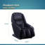 Fauteuil de massage, fauteuil de massage Zero Gravity, fauteuil de massage noir complet-945302329
