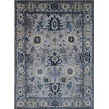 Transitional One-of-a-Kind Rectangle 7'10" X 10'3" Hand Knotted Area Rug