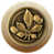 Antique Brass / Natural