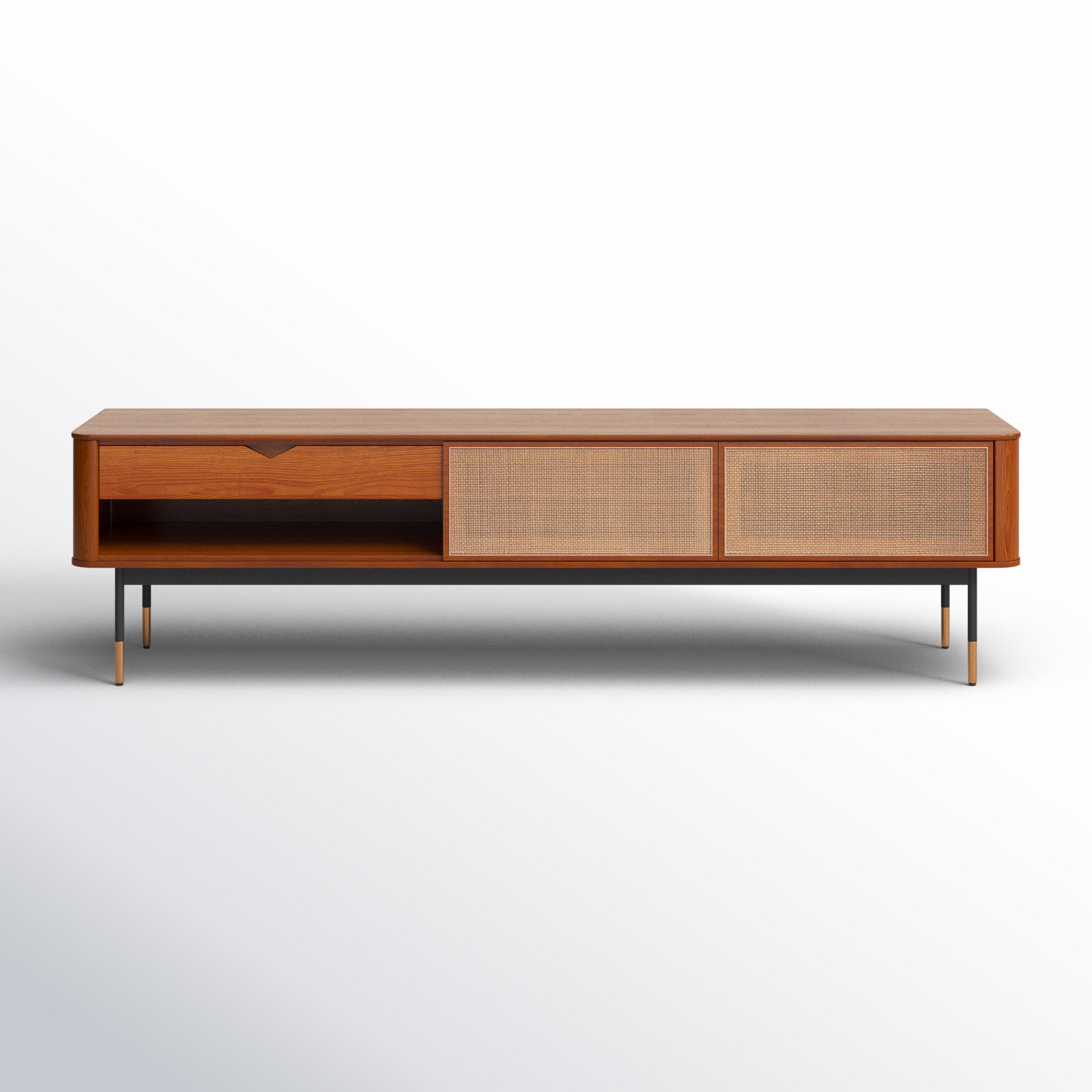 Ayres 71" Media Console, Brown
