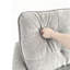 Canapé-lit modulable de 259 cm (102 po), canapé-lit avec dossier réglable et poufs dépliables, canapé d'angle rembourré et confortable pour salon-999207727