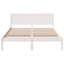 Bed Frame with Headboard Solid Pine Wood-1651658091-1651658090