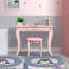 Ensemble coiffeuse et miroir pour enfants Millinggeville-740426373