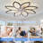 35.4In Ceiling Fan With Lights, Remote Control 3 Color Temperatures,6 Gear Wind Speed Fan Light