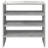 Latitude Run Shoe Racks 2 Pcs Stackable Concrete Grey 60X30x30.5 Cm