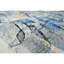 Abstract Area Rug in Silver/Blue/Black-1508384093