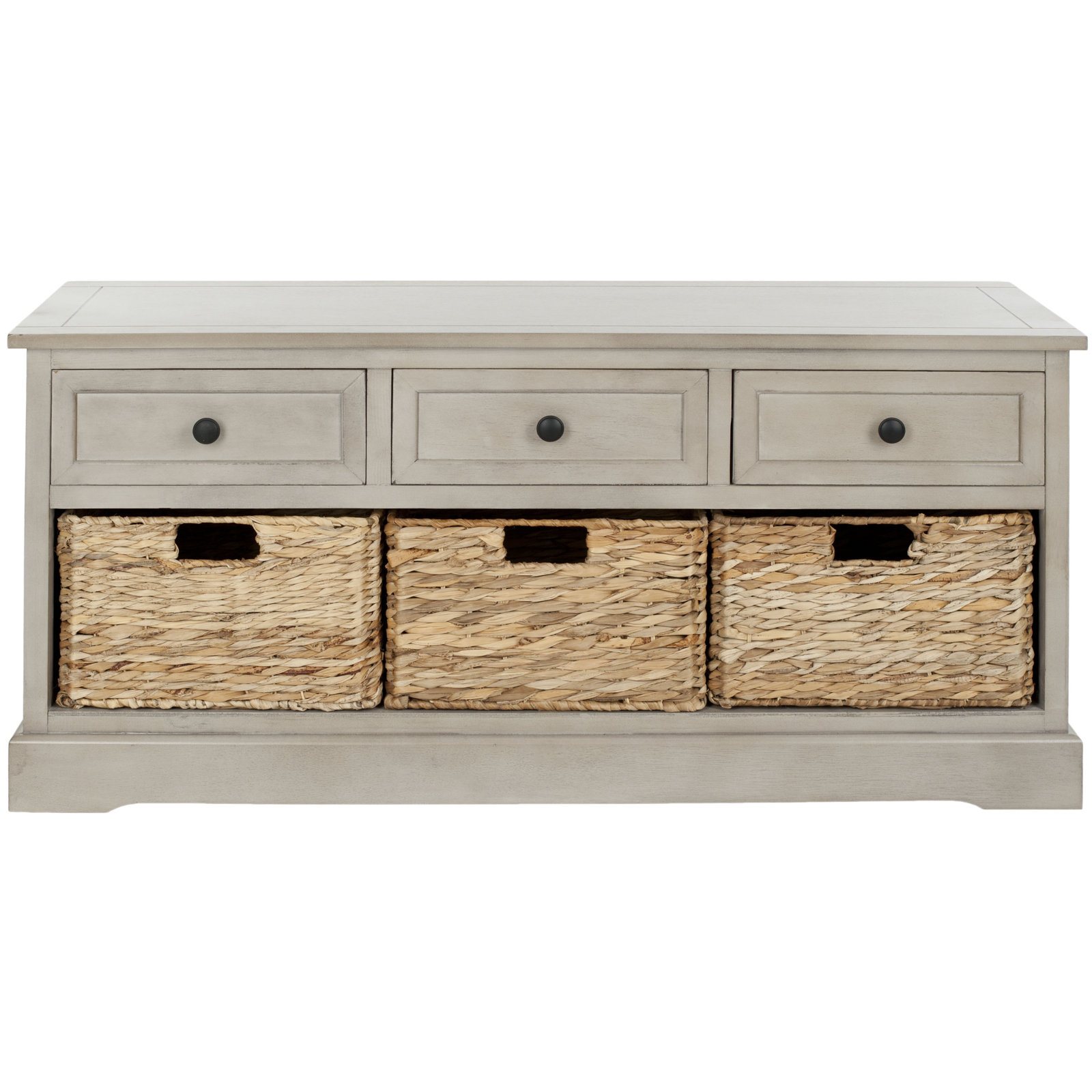 Adayla 42" Entryway Bench, Vintage Gray