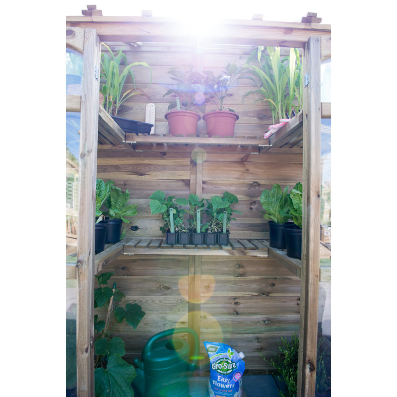 3 Ft W x 4 Ft D Hobby Greenhouse