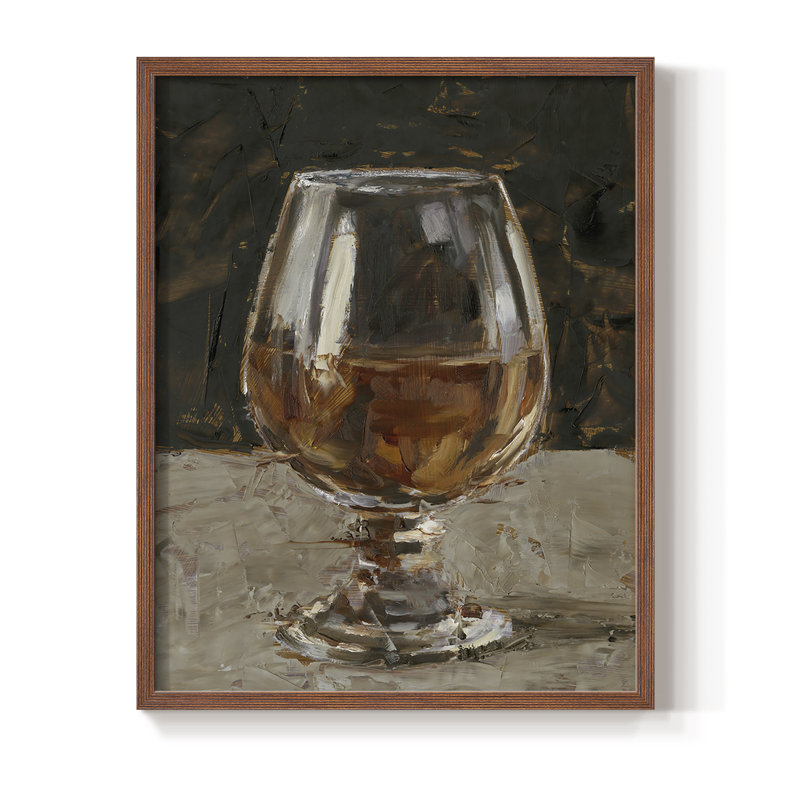 The Hard Stuff III, reproduction encadrée - bois massif, Brun, H 20 po x l 16 po
