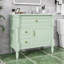 Meuble-lavabo de salle de bain avec lavabo, tiroir rabattable, tablette réglable et rangement pour porte-786699808