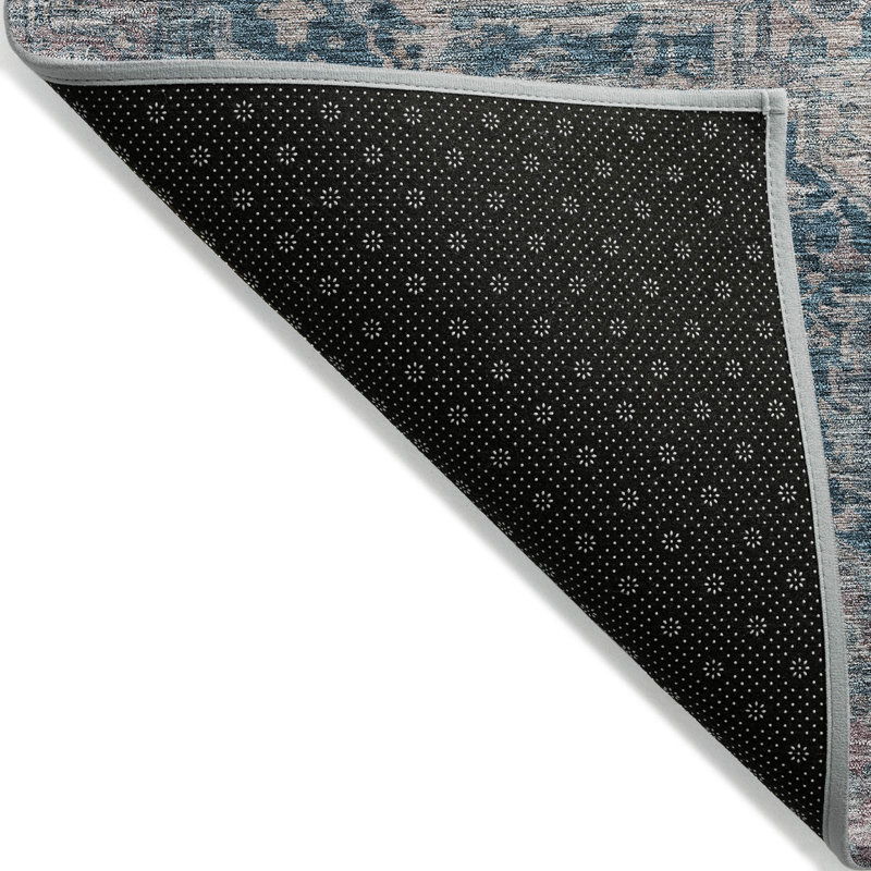 Tapis d'intérieur / extérieur bleu Clarina , 9 pi x 12 pi