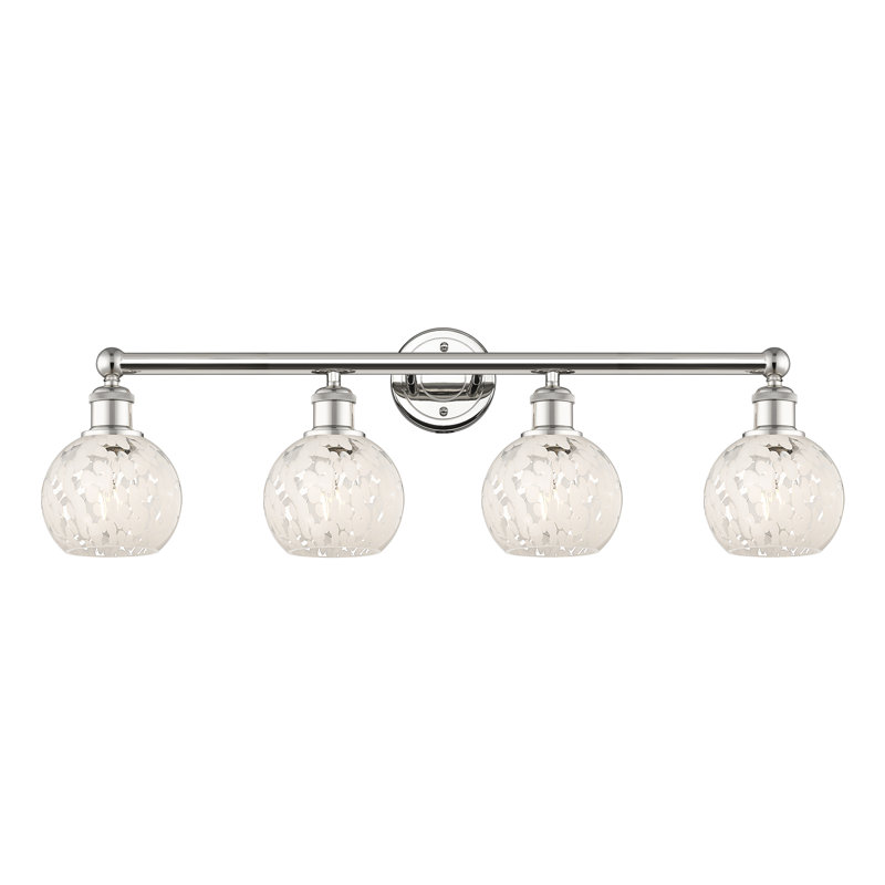 Beppino 4 - Light Dimmable Vanity Light, Polished Nickel