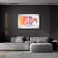 Bungalow Rose «Zebra Barcode» par Mark Ashkenazi, art mural en verre acrylique-925385857