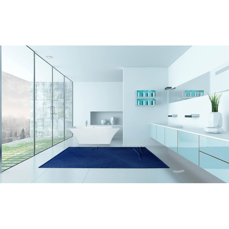 Hyde 68'' L Freestanding Soaking Bathtub, Glossy White