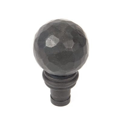 Hammered Ball Steel Finial