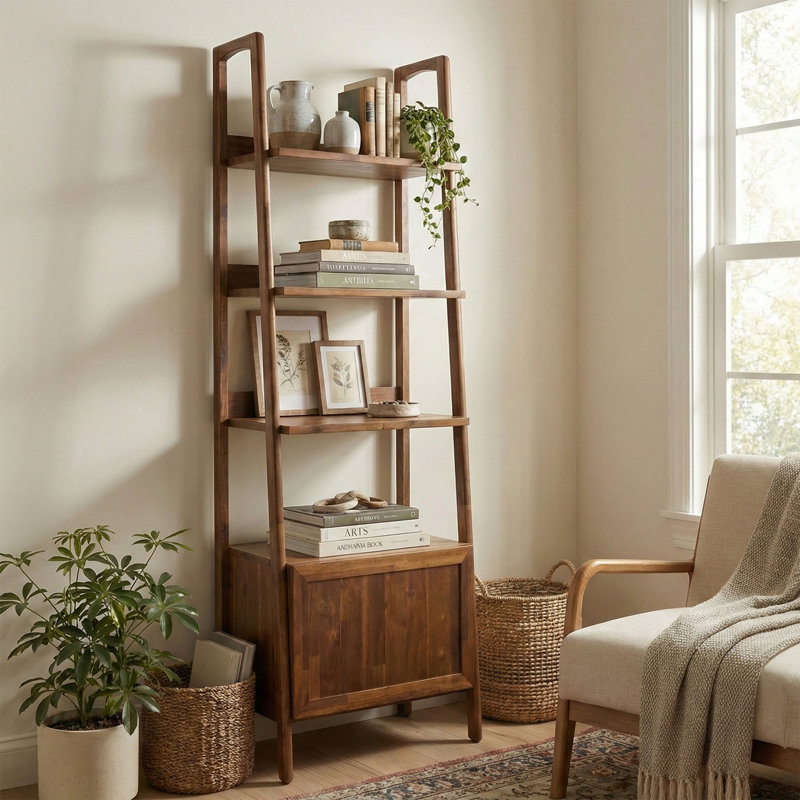Mahfuza 70"H x 22"W Bookcase