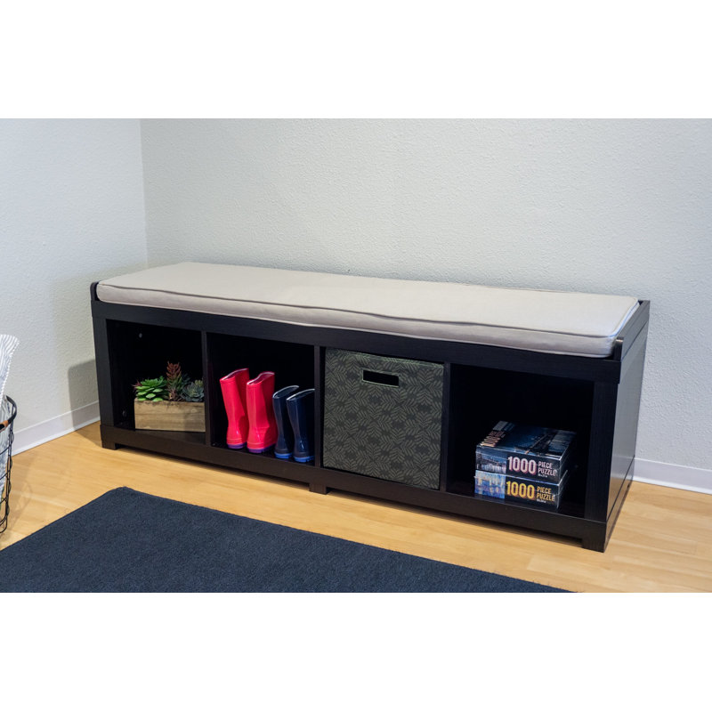 8 Pair Shoe Storage Cabinet, Espresso