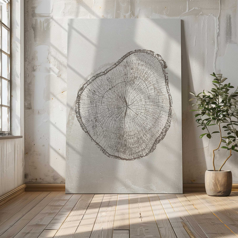 Reproduction d'art sur toile beige 60 "x 40" II, H 54 po x l 36 po