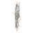 Brindille Steel Armed Sconce-97835710