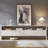 Dulane 70'' Modern TV Stand with Open Shelf&Large Storage Space for TVs up to 75'',White-977339615