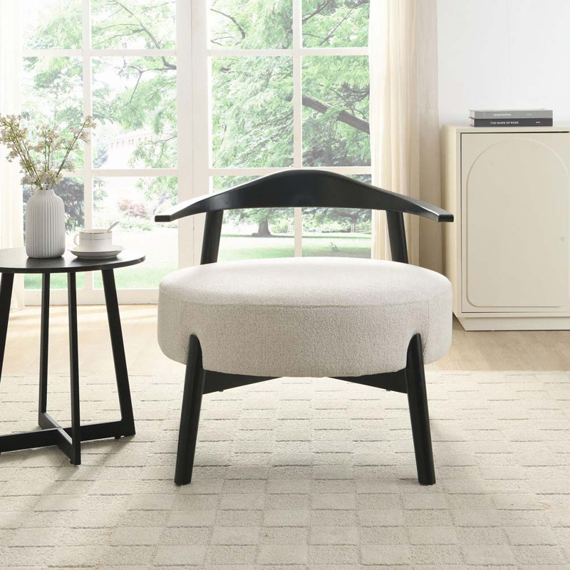 Fauteuil d'appoint Birch, Beige