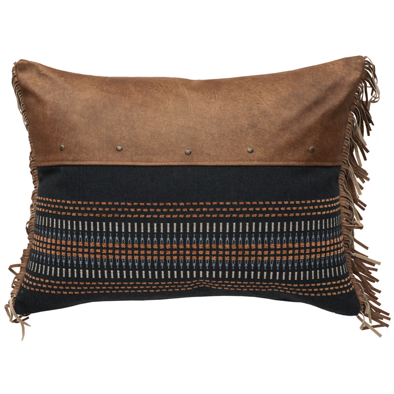 Housse de taie décorative Wooded River Moreno Midnight - Standard 20 x 26, Standard