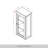DOOR CABINET IN DARK GREY-1790133558