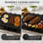9.4 '' x 16.7 '' Cast Iron Reversible Grill/Griddle Pan For Kitchen Utensils