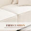 Makassar 89.37' Sofa with Square Armrests-816851484