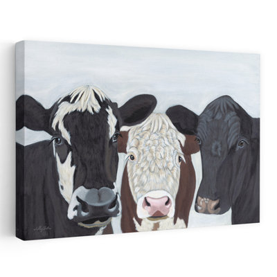Portrait de vache contemporain