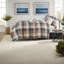Herringbone Polyester Bedding Set, Farmhouse Style, King Size
