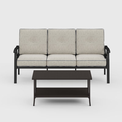 Mcquay 2 Piece Sofa Seating Group with Cushions