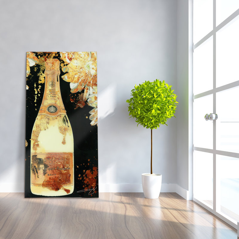 « let is célébrer », reproduction sur verre