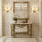 Ellieana 60'' Stone Top Console Table-49360849