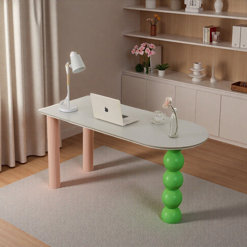 Creative Irregularity Rock Slab Writing Desk, 29.52" H x 59.05" W x 27.55" D