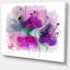 « purple fleur illustration d’esquisse », reproduction d’art sur toile tendue-19407143