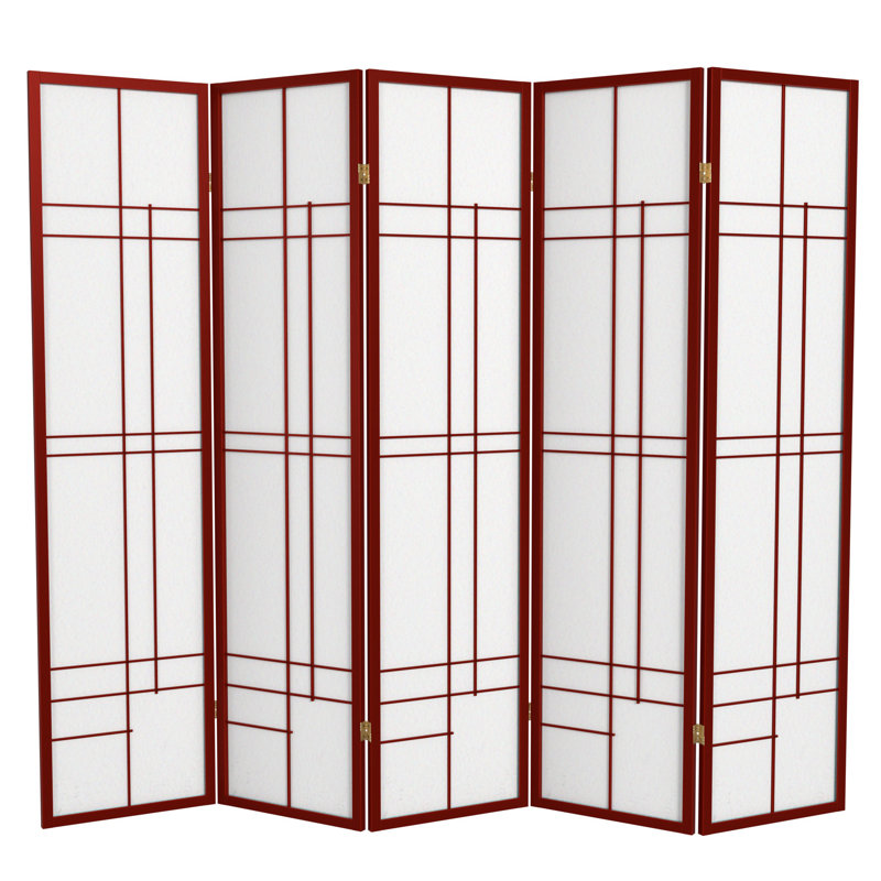 Cloison pliante Clara, Bois de rose, 5