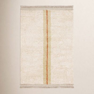 Reversible Striped Washable Area Rug